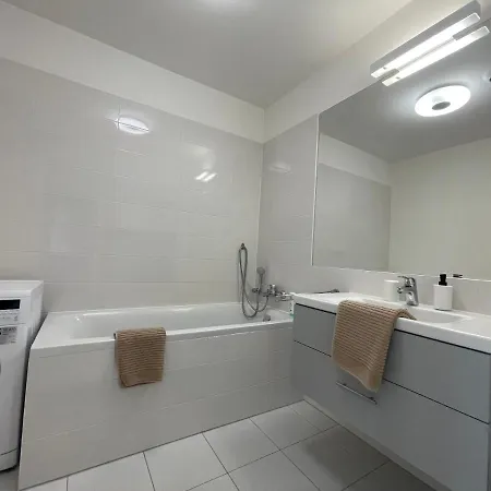 Apartmán Sag Panorama Apartment 3 Rooms 19Th Floor Great View Free Parking Bratislava