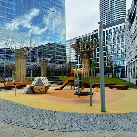 Sag Panorama Apartment 3 Rooms 19Th Floor Great View Free Parking * Bratislava