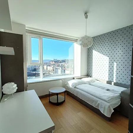 Apartment Sag Panorama Apartment 3 Rooms 19Th Floor Great View Free Parking