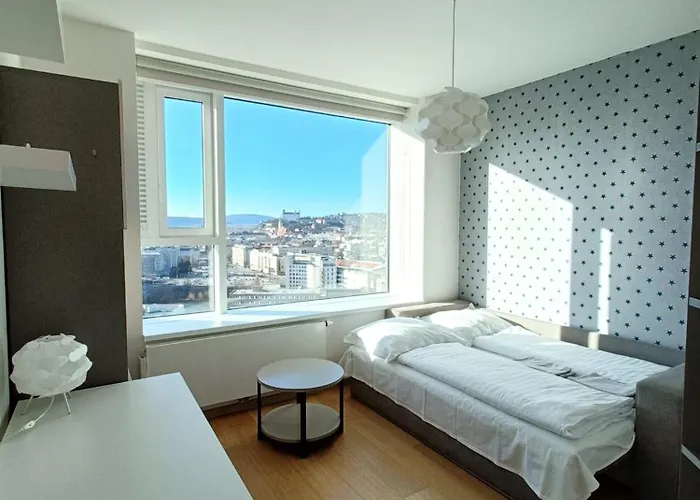 아파트 Sag Panorama 3 19th Floor Great View Free Parking